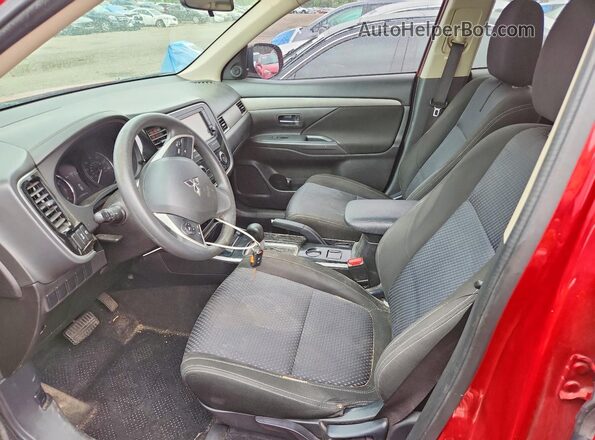 JA4AD2A33JZ010896 2018 MITSUBISHI OUTLANDER Красный Вид салона спереди