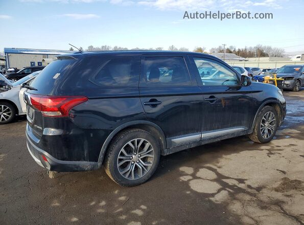 JA4AD2A34GZ008955 2016 MITSUBISHI OUTLANDER Черный Задняя правая четверть