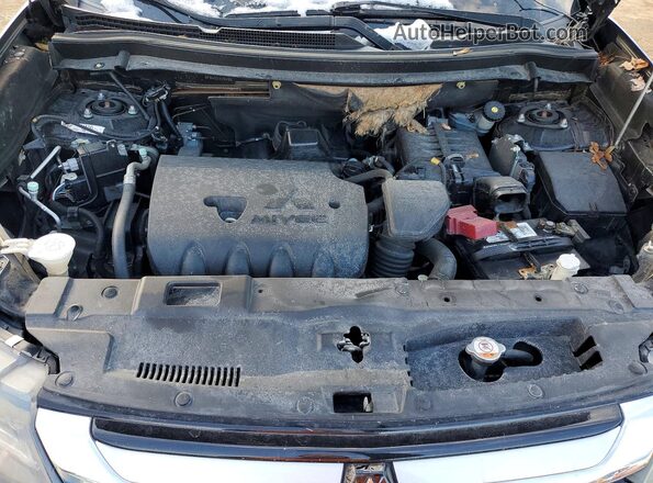 JA4AD2A34GZ008955 2016 MITSUBISHI OUTLANDER Черный Вид задней части салона