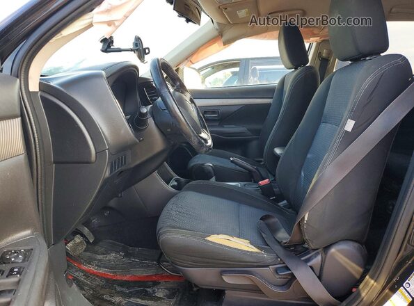 JA4AD2A34GZ008955 2016 MITSUBISHI OUTLANDER Черный Вид салона спереди