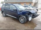 2017 Mitsubishi Outlander Es Blue vin: JA4AD2A35HZ024163