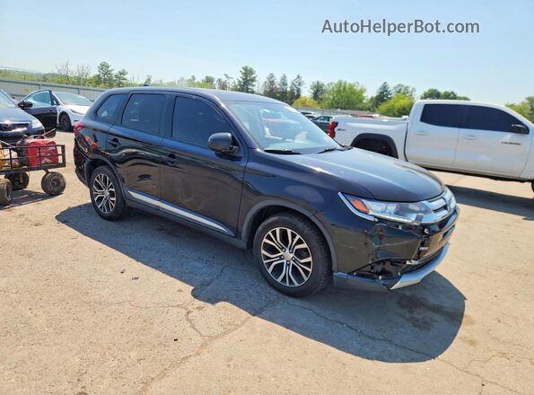 JA4AD2A35HZ068227 2017 MITSUBISHI OUTLANDER Black Przód prawy