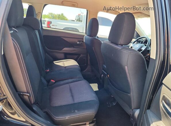 JA4AD2A35HZ068227 2017 MITSUBISHI OUTLANDER Black Widok tylnych siedzeń