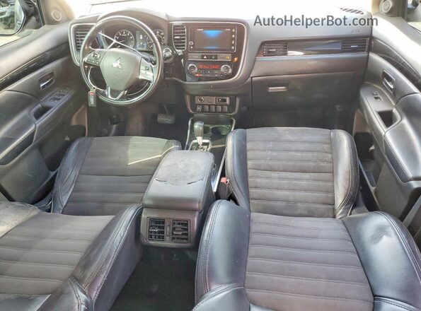 JA4AD3A30KZ019062 2019 MITSUBISHI OUTLANDER Black Widok deski rozdzielczej