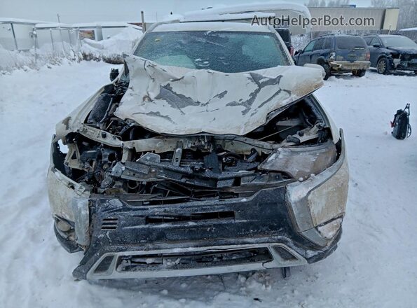 JA4AD3A31LZ025471 2020 MITSUBISHI OUTLANDER White წინა ხედი