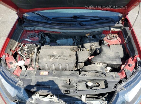 JA4AD3A32GZ062549 2016 MITSUBISHI OUTLANDER Red Engine compartment view