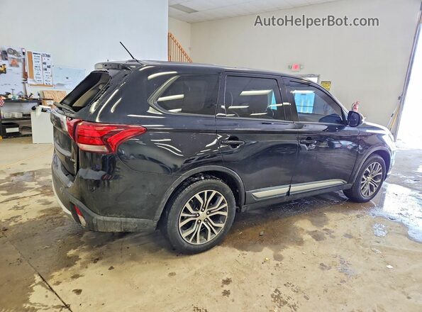 JA4AD3A33GZ026062 2016 MITSUBISHI OUTLANDER Черный Задняя правая четверть