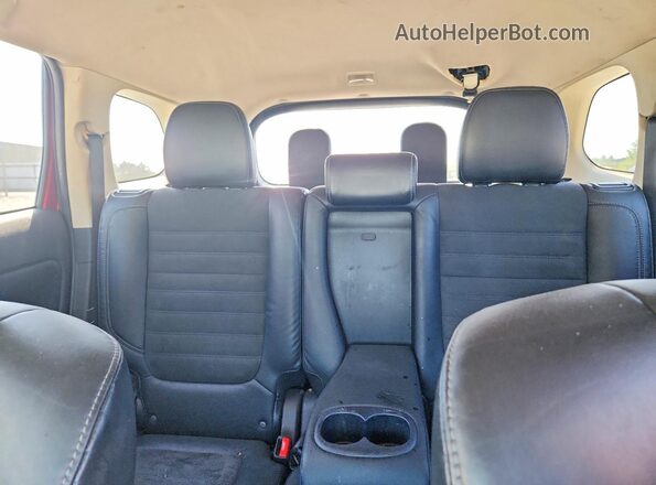 JA4AD3A33KZ005205 2019 MITSUBISHI OUTLANDER Красный Вид задних сидений