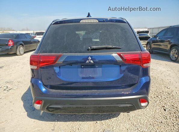 JA4AD3A37LZ035101 2020 MITSUBISHI OUTLANDER Синий Вид сзади