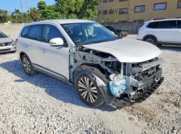 JA4AD3A39KZ025975 2019 MITSUBISHI OUTLANDER Белый Передняя правая четверть