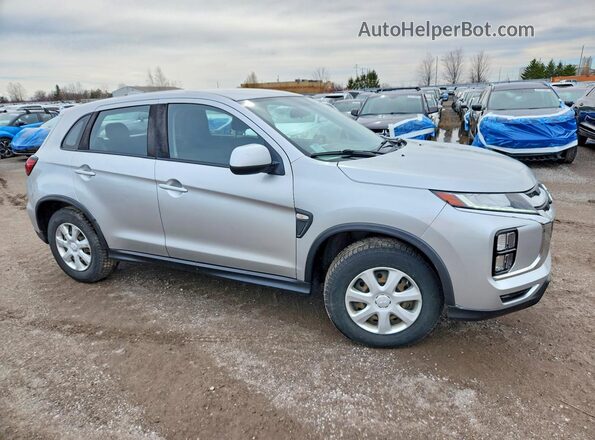 JA4AH3AU7LU602708 2020 MITSUBISHI RVR Серебряный Передняя правая четверть