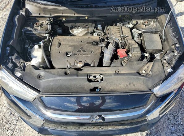 JA4AP3AU0KU020077 2019 MITSUBISHI OUTLANDER Черный Вид подкапотного пространства