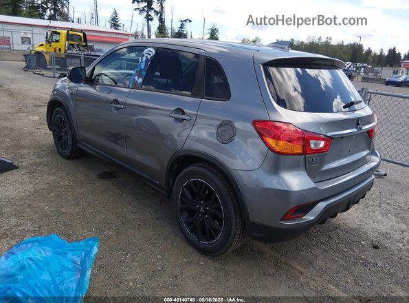 JA4AP3AU1JU013198 2018 MITSUBISHI OUTLANDER SPORT Gray უკანა მარცხენა