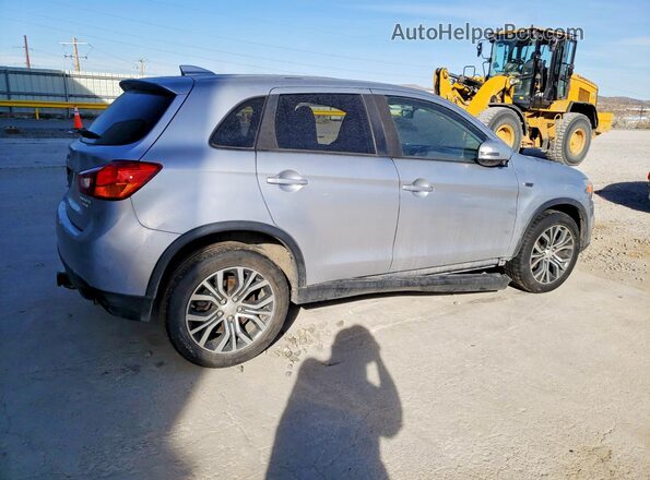 JA4AP3AU2HZ048555 2017 MITSUBISHI OUTLANDER Синий Задняя правая четверть