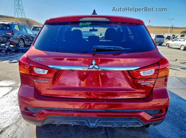 JA4AP3AU3KU010272 2019 MITSUBISHI OUTLANDER Red Vista trasera