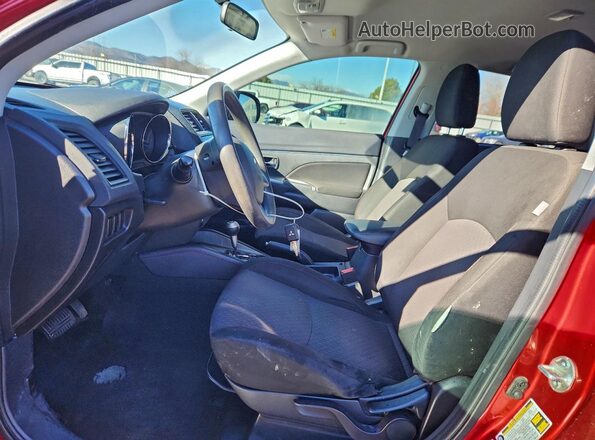 JA4AP3AU3KU010272 2019 MITSUBISHI OUTLANDER Red Vista interior delantera