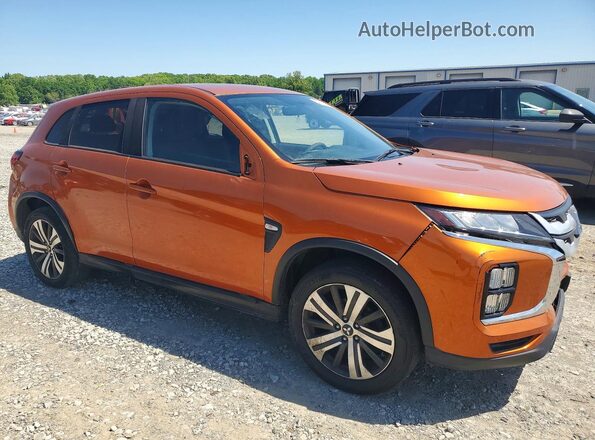 JA4AP3AU5LU022165 2020 MITSUBISHI OUTLANDER Оранжевый Передняя правая четверть