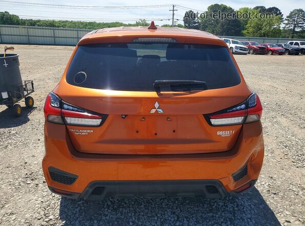 JA4AP3AU5LU022165 2020 MITSUBISHI OUTLANDER Оранжевый Вид сзади