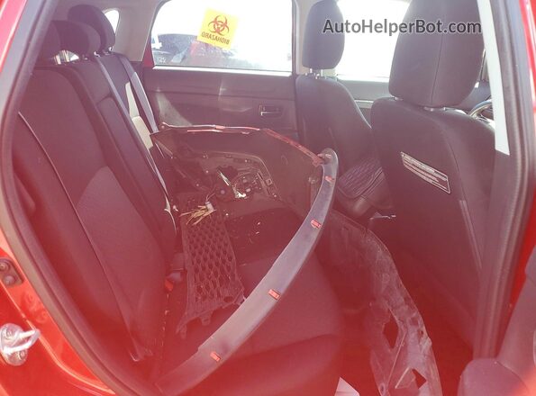 JA4AP3AU9JZ026316 2018 MITSUBISHI OUTLANDER Красный Вид задней части салона
