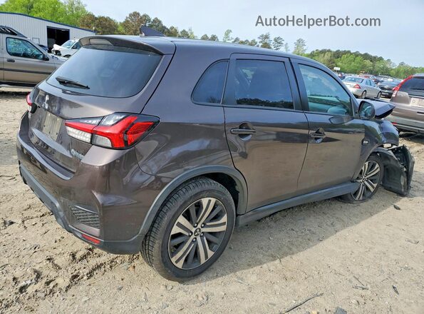 JA4AP3AU9LU011217 2020 MITSUBISHI OUTLANDER Коричневый Задняя правая четверть