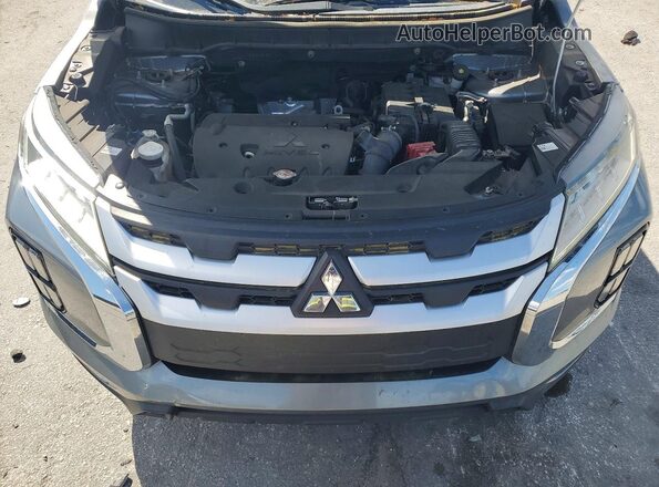 JA4AP3AUXLU030357 2020 MITSUBISHI OUTLANDER Серебряный Вид подкапотного пространства