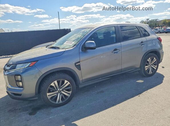 JA4AP3AUXLU030357 2020 MITSUBISHI OUTLANDER Серебряный Передняя левая четверть