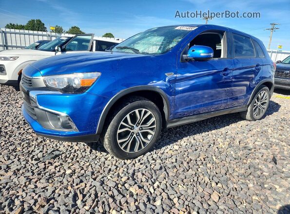 JA4AP3AW1GZ031276 2016 MITSUBISHI OUTLANDER Синий Передняя левая четверть