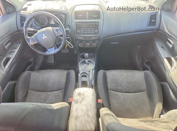 JA4AP3AW1GZ031276 2016 MITSUBISHI OUTLANDER Синий Вид панели приборов