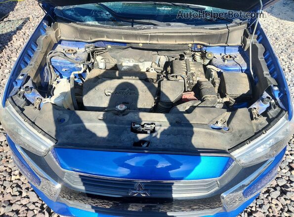 JA4AP3AW1GZ031276 2016 MITSUBISHI OUTLANDER Синий Вид задней части салона