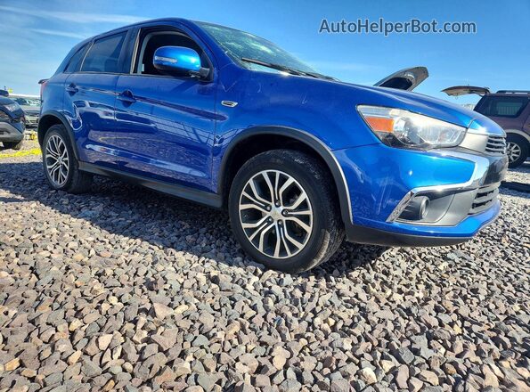 JA4AP3AW1GZ031276 2016 MITSUBISHI OUTLANDER Синий Передняя правая четверть