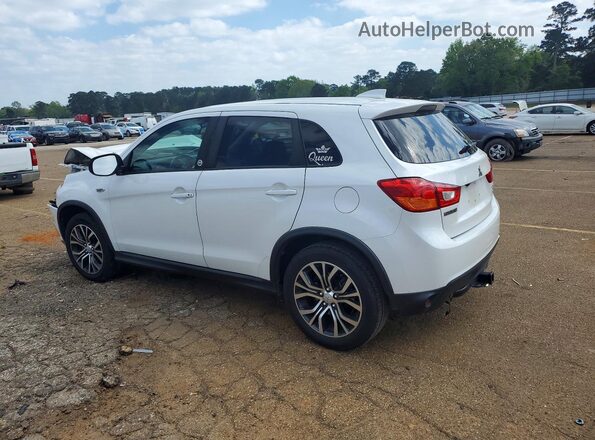 JA4AP3AW5HZ056117 2017 MITSUBISHI OUTLANDER Белый Задняя левая четверть