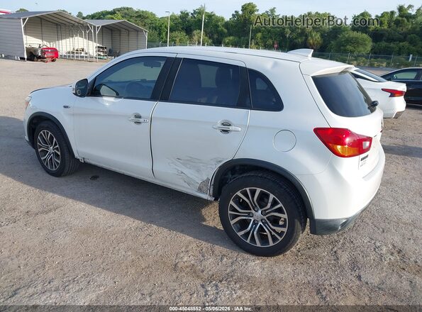 JA4AP3AW5HZ058692 2017 MITSUBISHI OUTLANDER SPORT Белый Задняя левая четверть