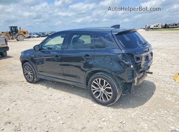 JA4AP3AW8JU025446 2018 MITSUBISHI OUTLANDER Black Rear left
