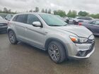 2019 Mitsubishi Outlander Sport Se Серебряный vin: JA4AP4AU0KU013488