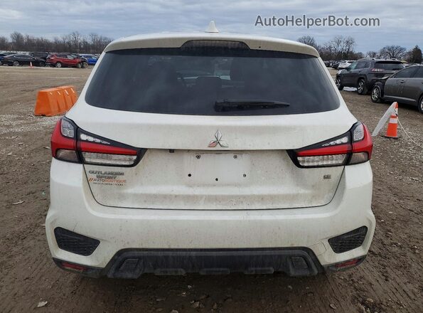 JA4AP4AU2LU004907 2020 MITSUBISHI OUTLANDER Белый Вид сзади