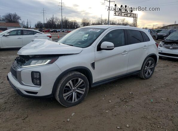 JA4AP4AU2LU004907 2020 MITSUBISHI OUTLANDER Белый Передняя левая четверть