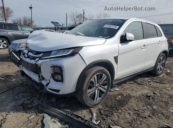 JA4AP4AU3LU024180 2020 MITSUBISHI OUTLANDER Белый Передняя левая четверть