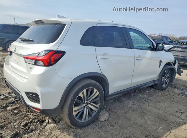 JA4AP4AU3LU024180 2020 MITSUBISHI OUTLANDER Белый Задняя правая четверть