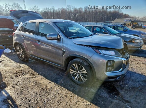 JA4AP4AU5LU008059 2020 MITSUBISHI OUTLANDER Серый Передняя правая четверть