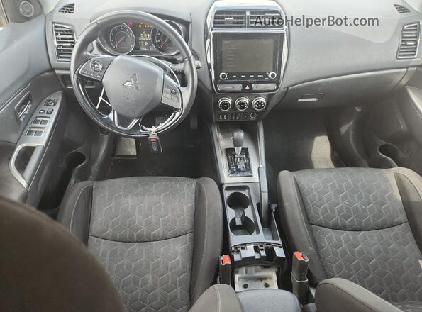 JA4AP4AU7LU000920 2020 MITSUBISHI OUTLANDER Оранжевый Вид панели приборов