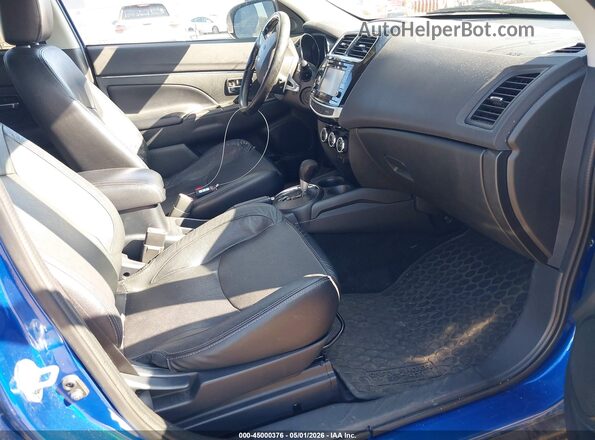 JA4AP4AW6GZ030940 2016 MITSUBISHI OUTLANDER SPORT Синий Вид салона спереди