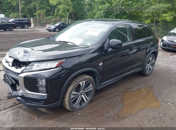 JA4APUAU9MU020152 2021 MITSUBISHI OUTLANDER SPORT Black Przód lewy