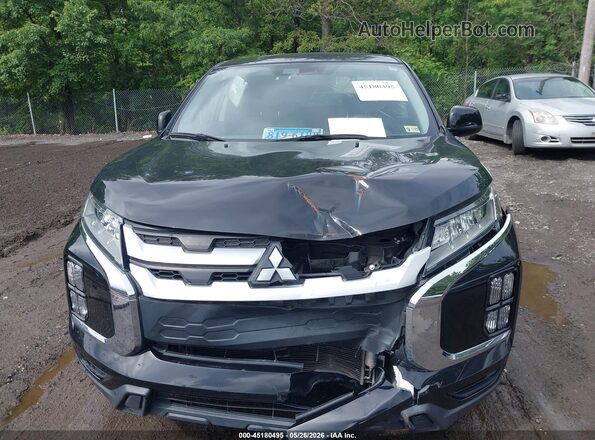 JA4APUAU9MU020152 2021 MITSUBISHI OUTLANDER SPORT Black Widok z tyłu