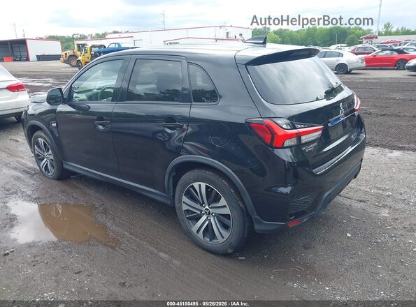 JA4APUAU9MU020152 2021 MITSUBISHI OUTLANDER SPORT Black Tył lewy