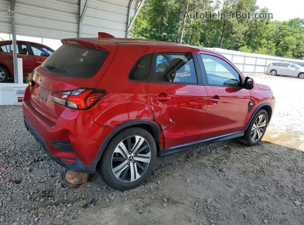 JA4APUAUXMU022248 2021 MITSUBISHI OUTLANDER Red უკანა მარჯვენა