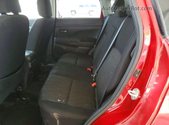 JA4APUAUXMU022248 2021 MITSUBISHI OUTLANDER Red უკანა სალონის ხედი