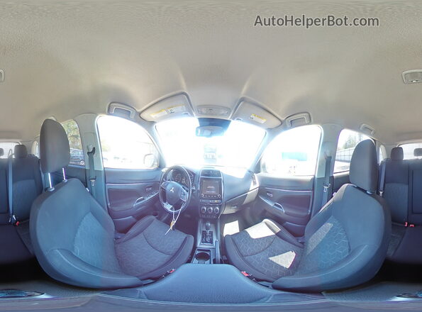 JA4APVAU1MU011144 2021 MITSUBISHI OUTLANDER Gray Вид наклейки з VIN-кодом
