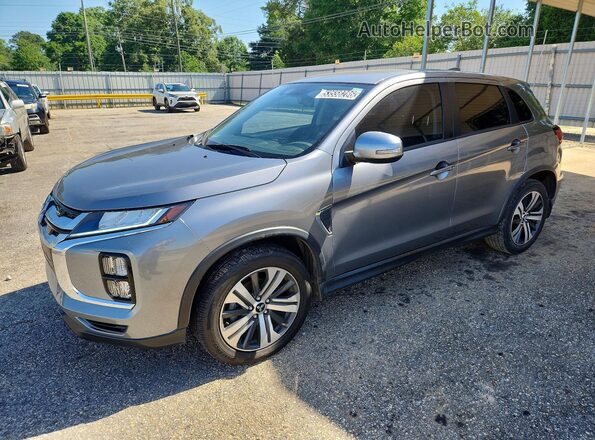 JA4APVAU1NU013705 2022 MITSUBISHI OUTLANDER Gray Vista tres cuartos delantera izquierda