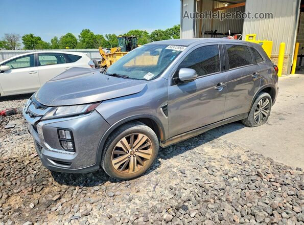 JA4APVAU5MU018713 2021 MITSUBISHI OUTLANDER Серый Передняя левая четверть