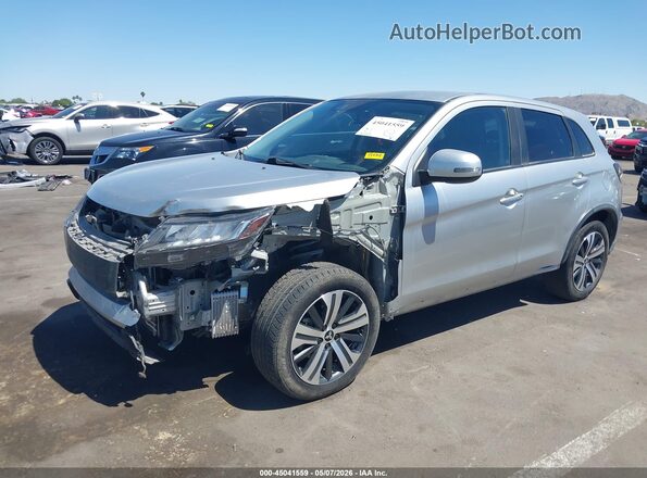 JA4APVAUXNU014609 2022 MITSUBISHI OUTLANDER SPORT Серебряный Вид спереди